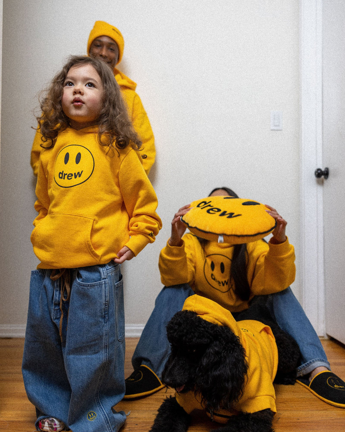 Mini Drew House Mascot Hoodie Golden Yellow image 2