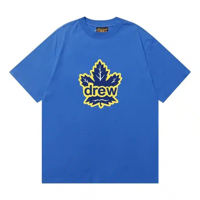 Drew House-Maple Leaf T-shirt 'Blue image 0