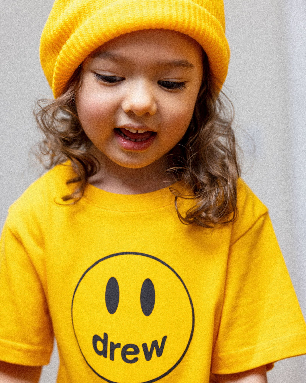 Drew House Mini Mascot ss Tee Golden Yellow image 3