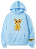 Drew House Teddy Bear Hoodie Blue image 0