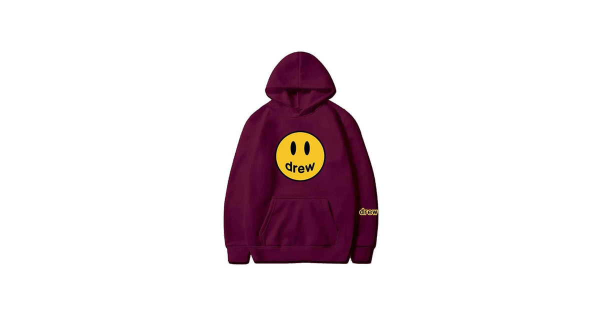Drew House JASMY Hip Hop Smiley Face Hoodies image 0