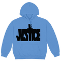 Justine Bieber Blue Justice Hoodie image 0