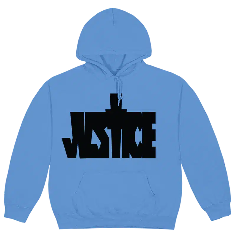 Justine Bieber Blue Justice Hoodie image 0