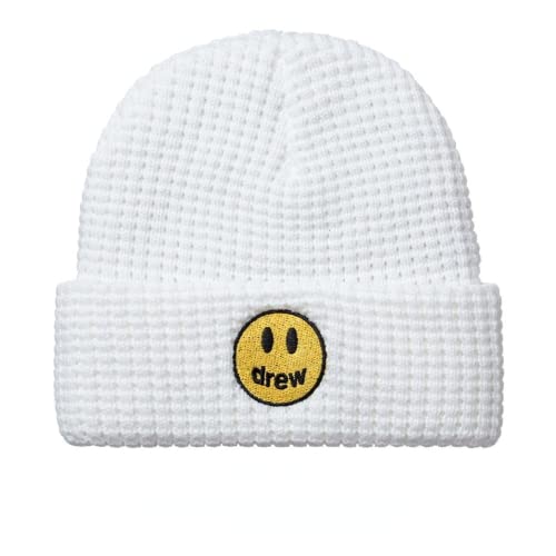 Drew Beanie Waffle White image 0