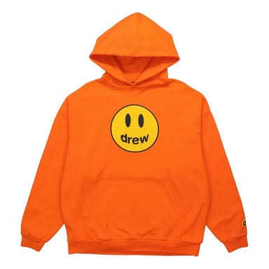 Drew house Mascot Oversized Orange Hoodie image 0