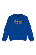secret embroidered crewneck royal blue image 0