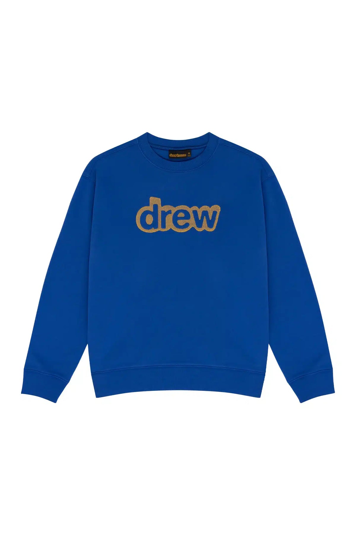 secret embroidered crewneck royal blue image 0