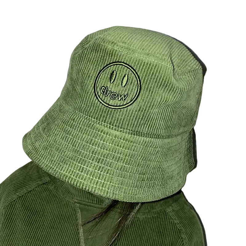 Drew House Corduroy Bucket Green Hat image 0