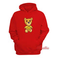 Drew House Teddy Bear Hoodie Red image 0