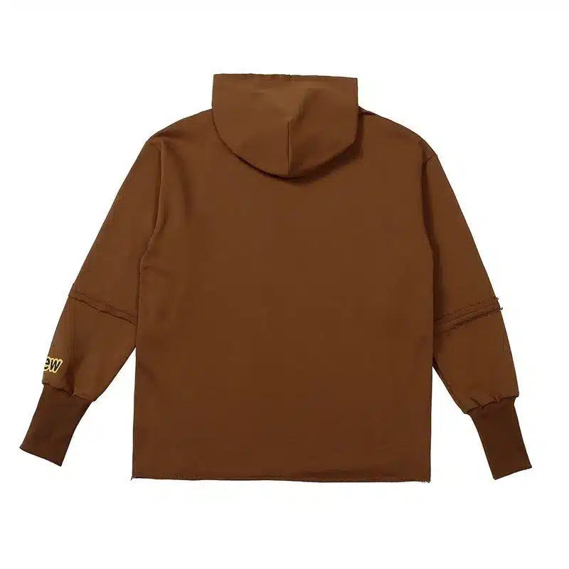 Drew Hoodie Brown Vintage Paneled Sleeves image 1