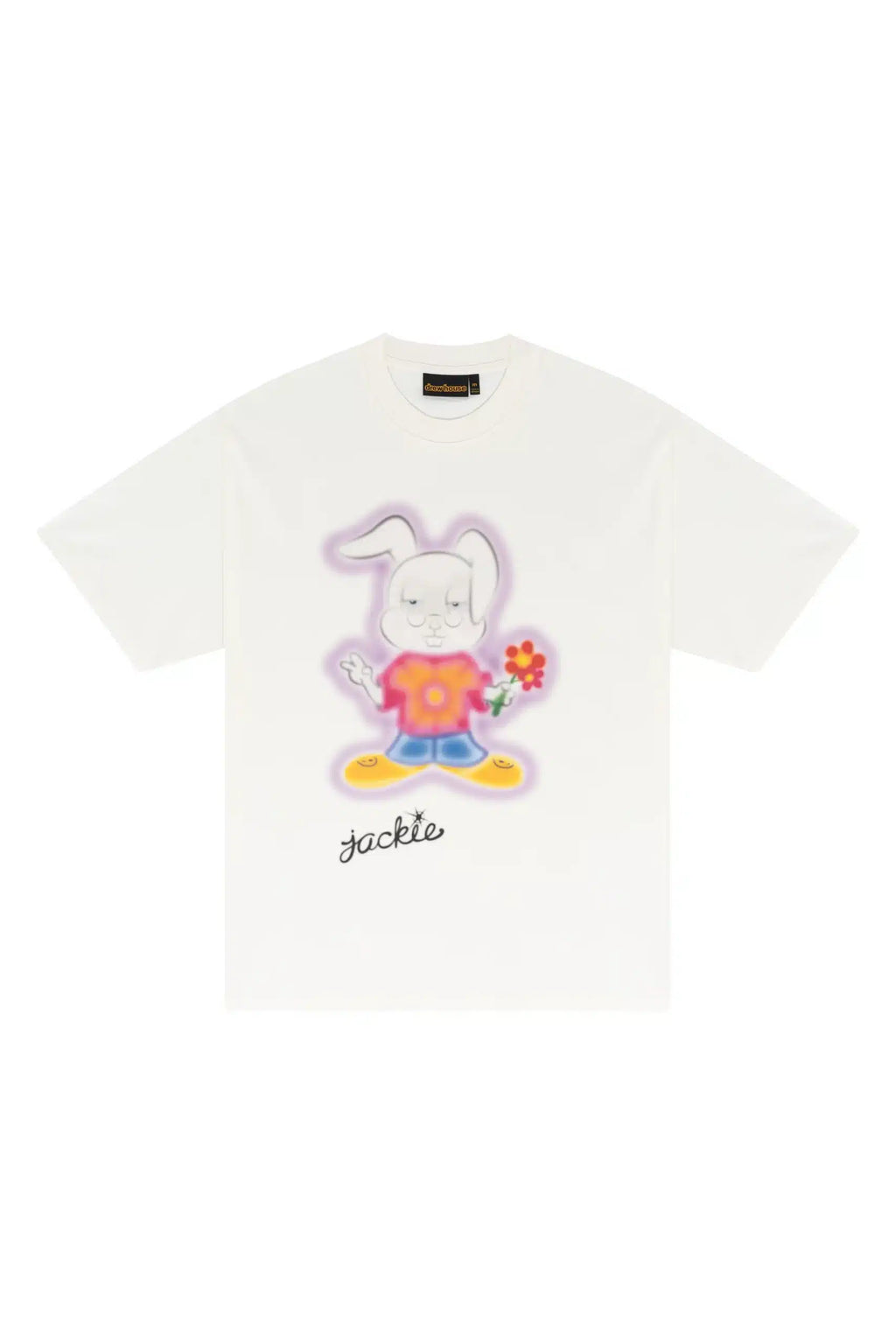 Drew House Peace Love & Jackie ss Tee Off White image 0
