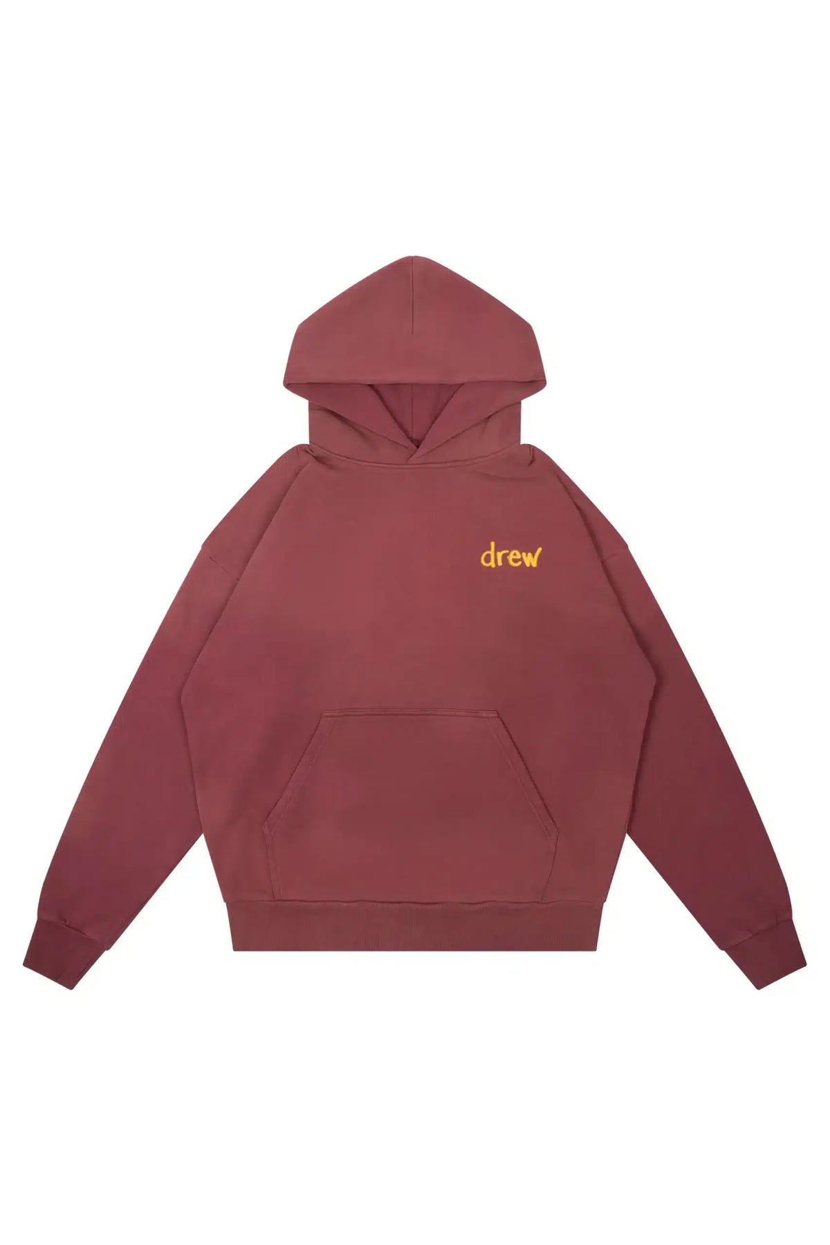 Drew House Scribble Hoodie Faded Maroon image 0