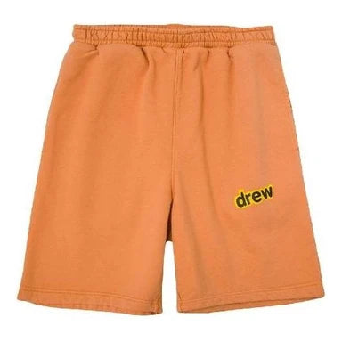 Drew House Secret Mesh Cotton Shorts 'Golden Yellow' image 0