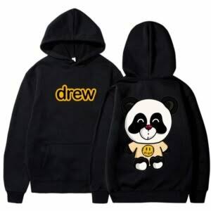 Drew House Panda Hoodie Black image 0