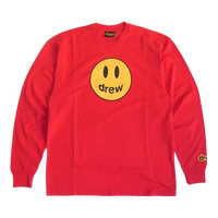 Drew House Mascot LS Tee Red image 0