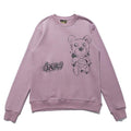 Drew House Bear Crewneck Sweatshirt Purple image 0