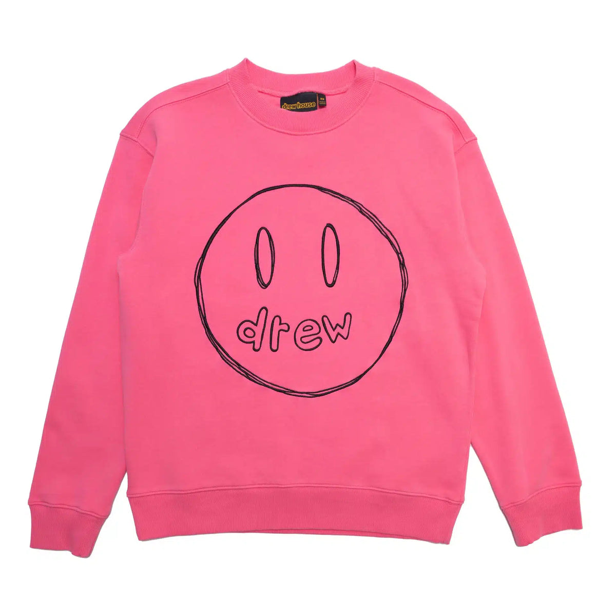 Drew House Sketch Mascot Crewneck Hot Pink image 0