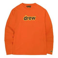 Drew House Secret Long Sleeve T-shirt 'Orange' image 0