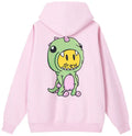 Drew House Dino-Drew Zip-Up Hoodie 'Pink' image 0