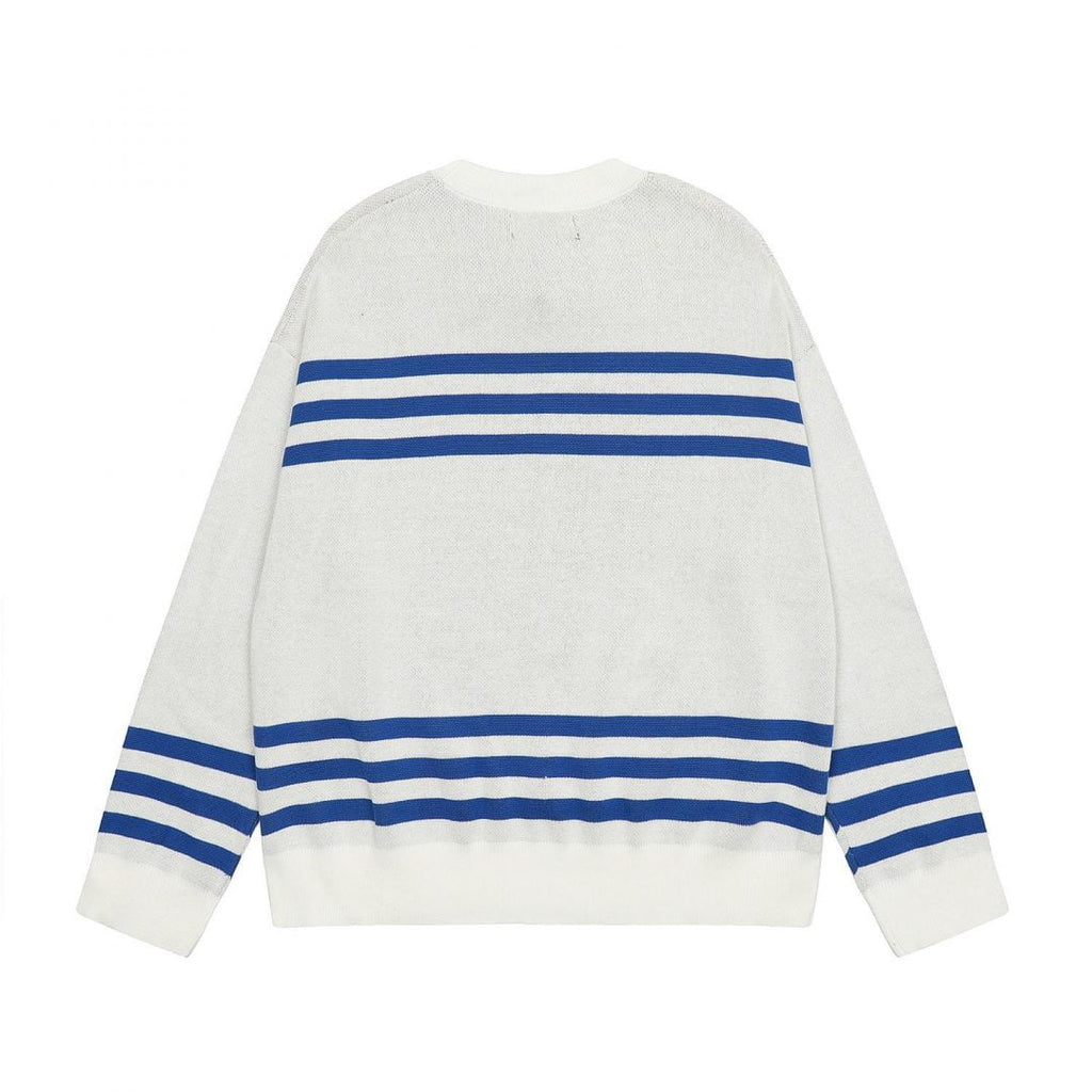 Drew House Maple Leaf Embroidered Crewneck Sweater image 1