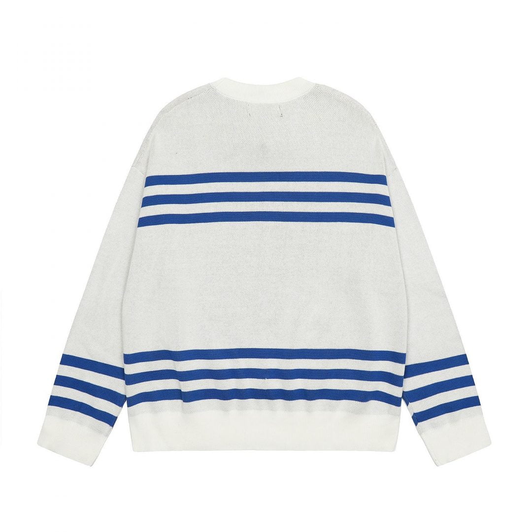 Drew House Maple Leaf Embroidered Crewneck Sweater image 1