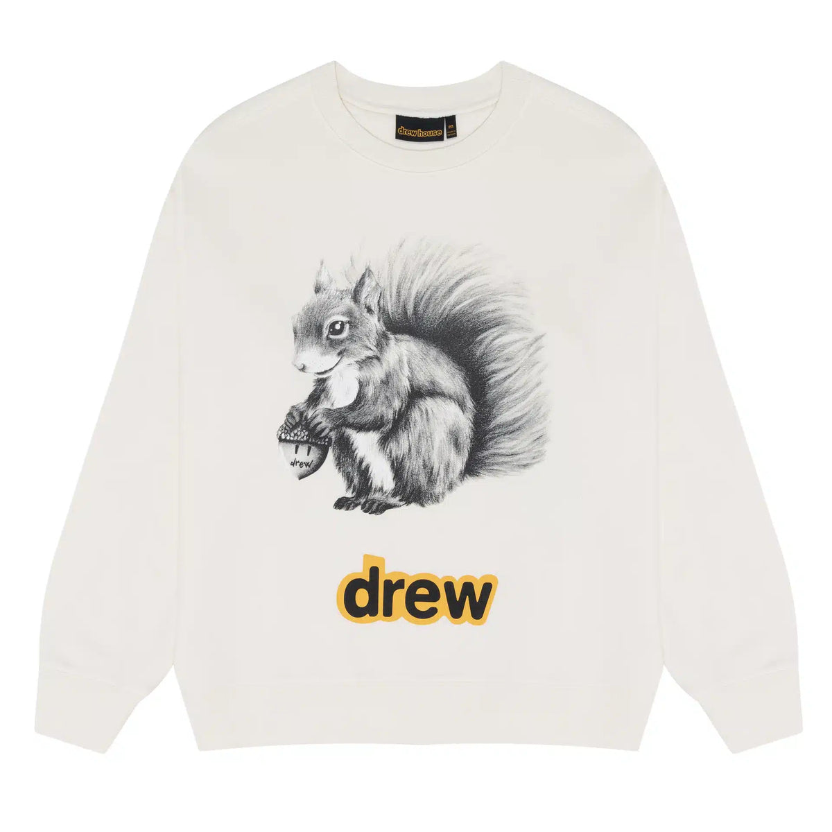 Drew House Real Sherman Crewneck Off White image 0