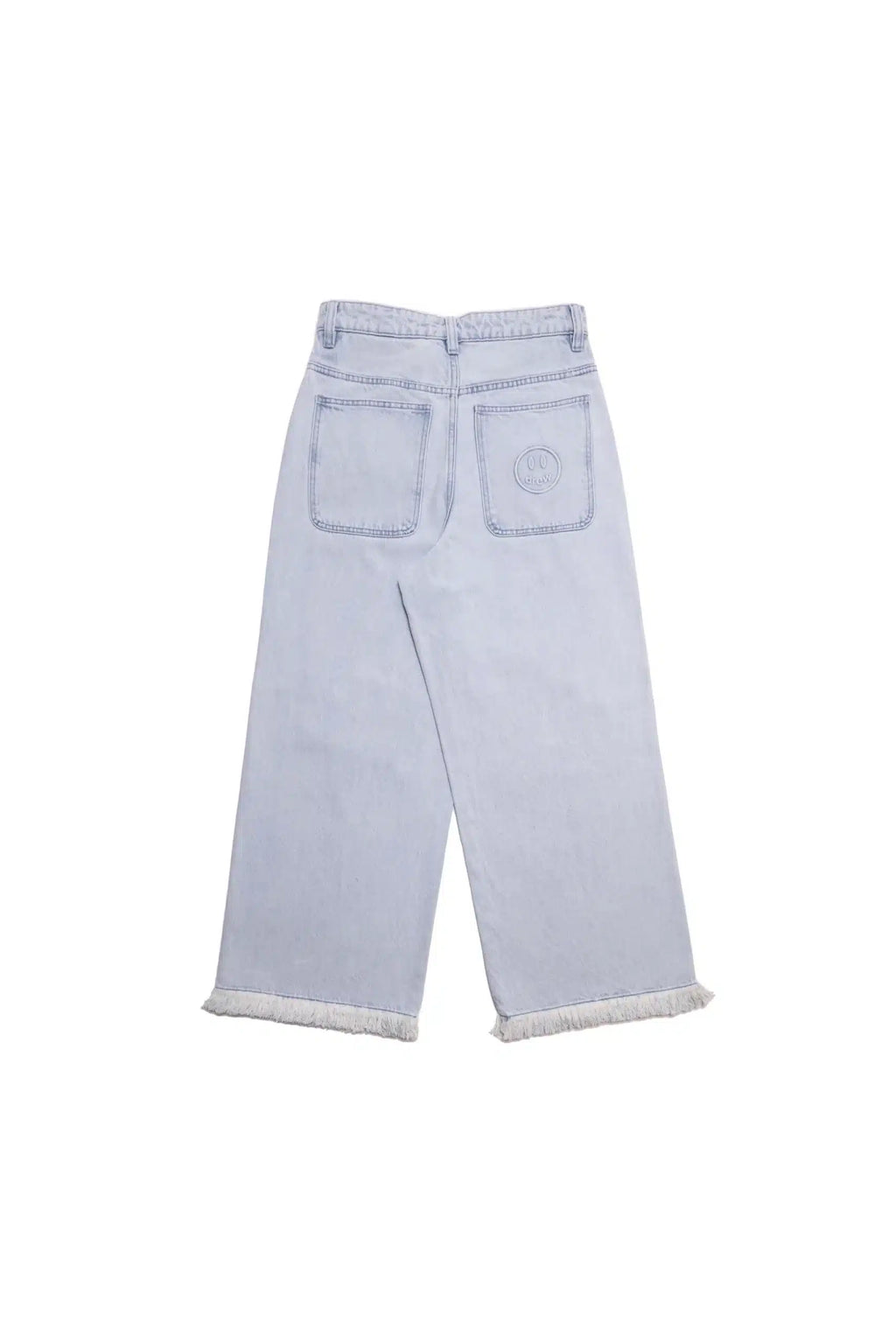 Ultra Wide Leg Jean Distressed Vintage Indigo image 1