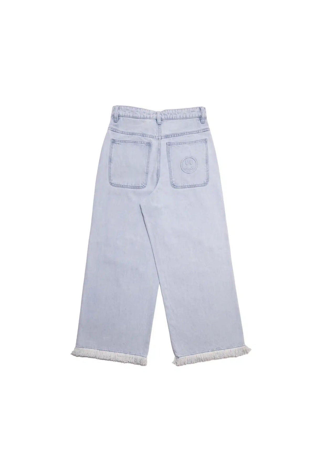 Ultra Wide Leg Jean Distressed Vintage Indigo image 1