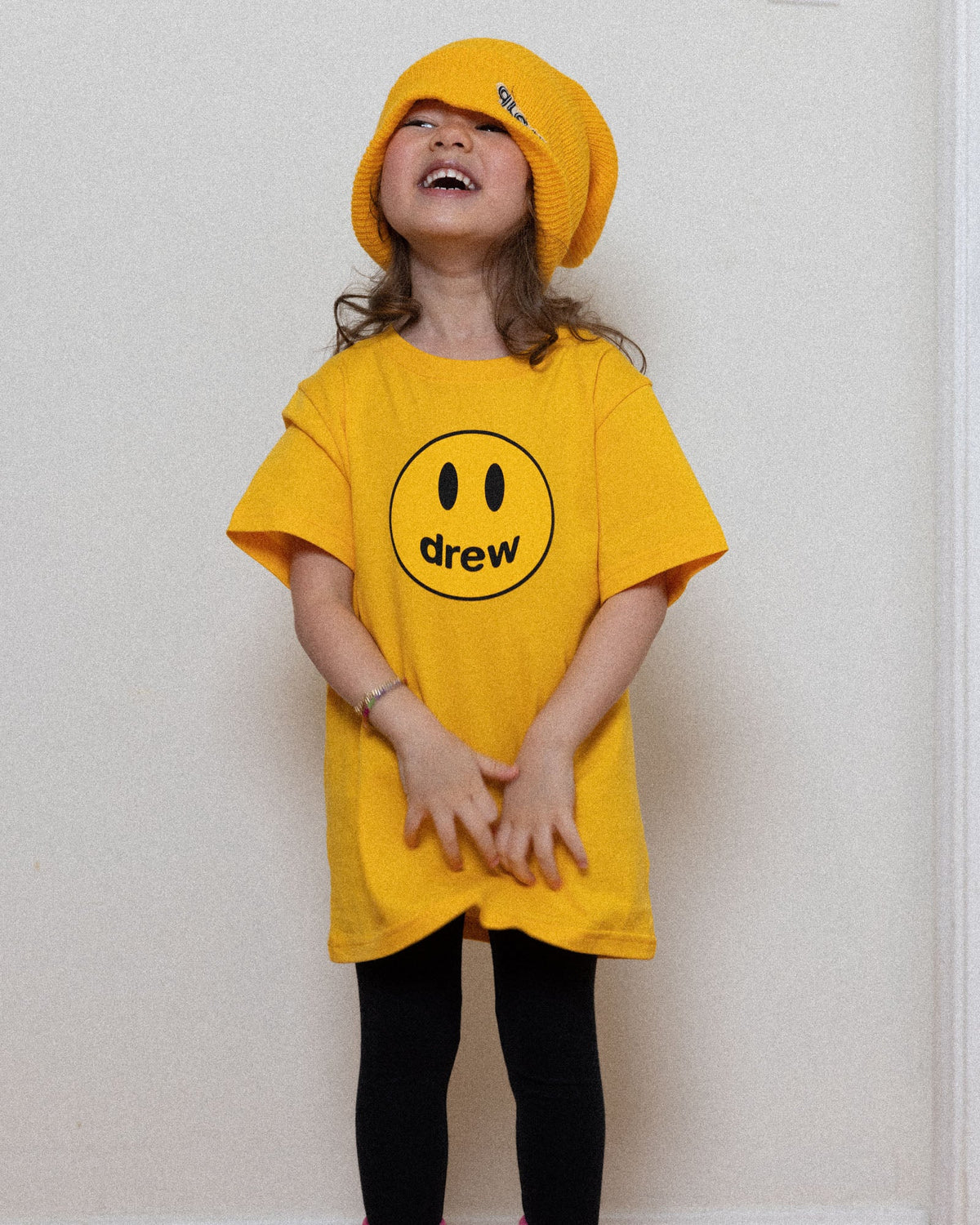 Drew House Mini Mascot ss Tee Golden Yellow image 2