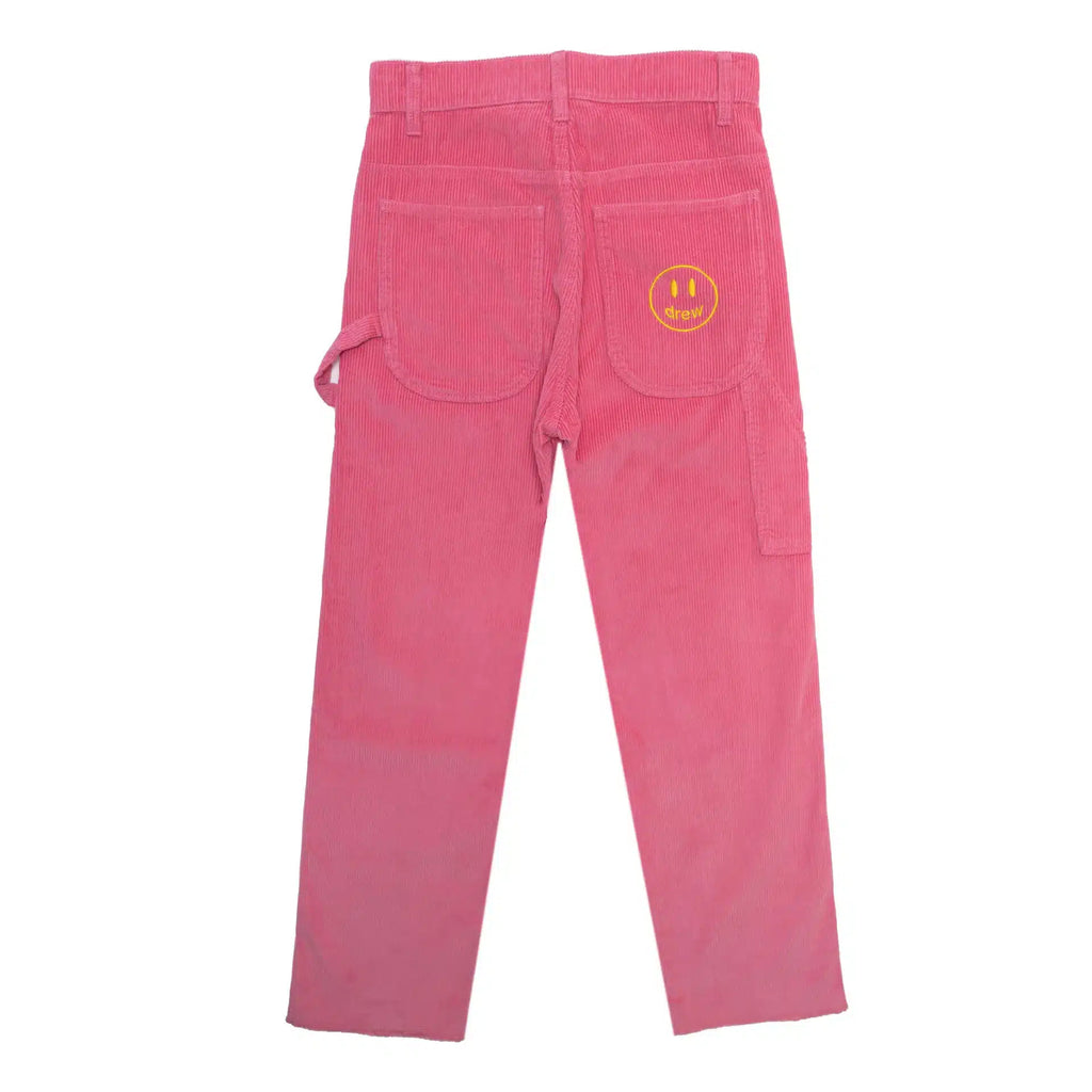 Drew Corduroy Carpenter Pant Hot Pink image 1
