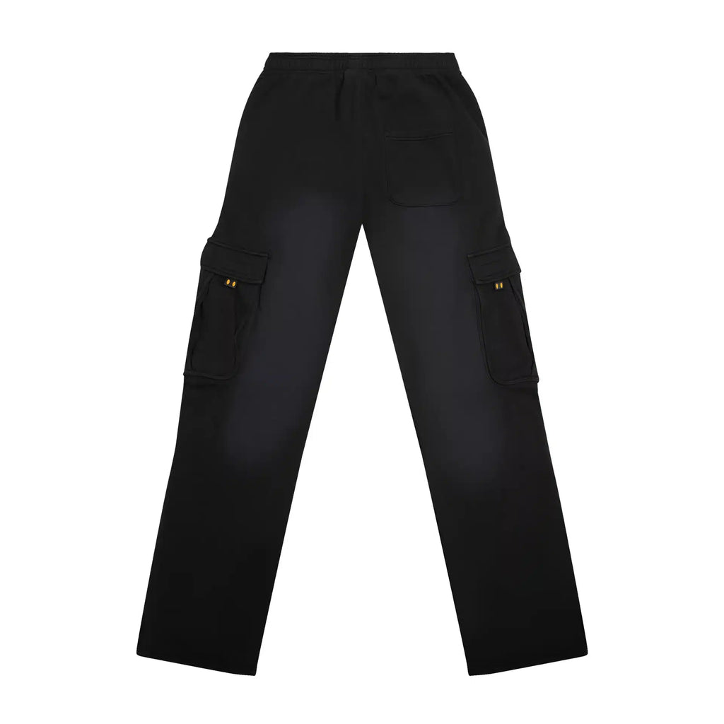 Oversized Cargo Sweatpant Faded Black image 1