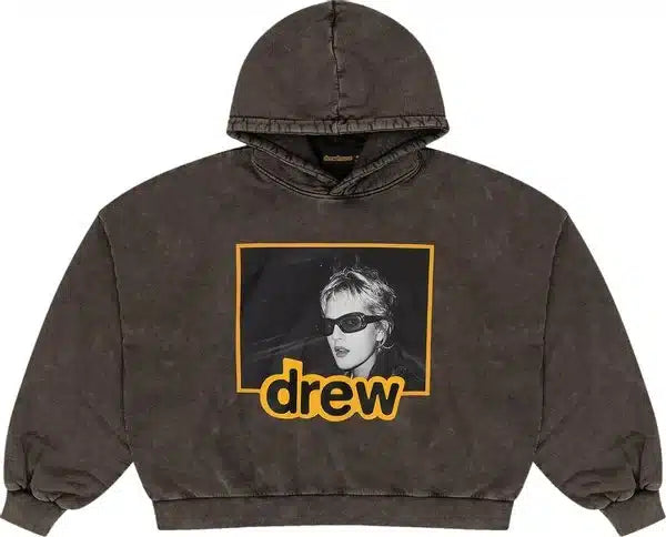 True Drew Boxy hoodie vintage black image 0