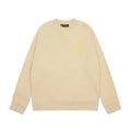 Drew Wavy Striped Knit Sweater Apricot Dr37 image 0