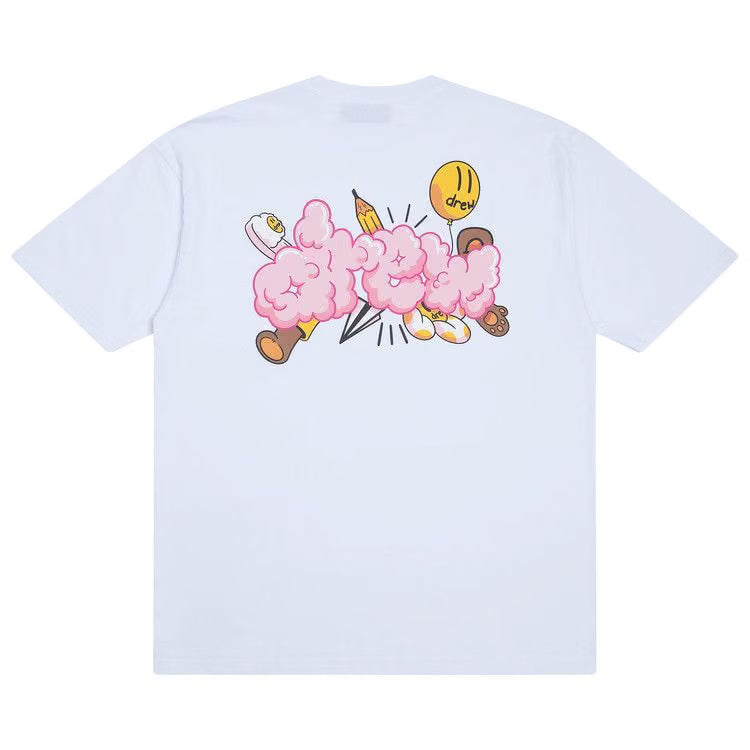 Drew House Doodle Joy SS Tee 'Hot White image 0