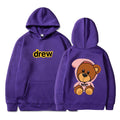 Drew House Bear Purple Hoodie image 0